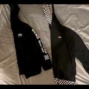 VANS SWEAT ZIP UP IN FRONT